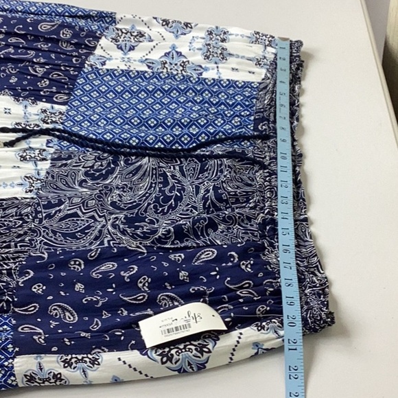 NWT Style & Co Women’s Size 3X Bandana Print Maxi Skirt. - Picture 5 of 8